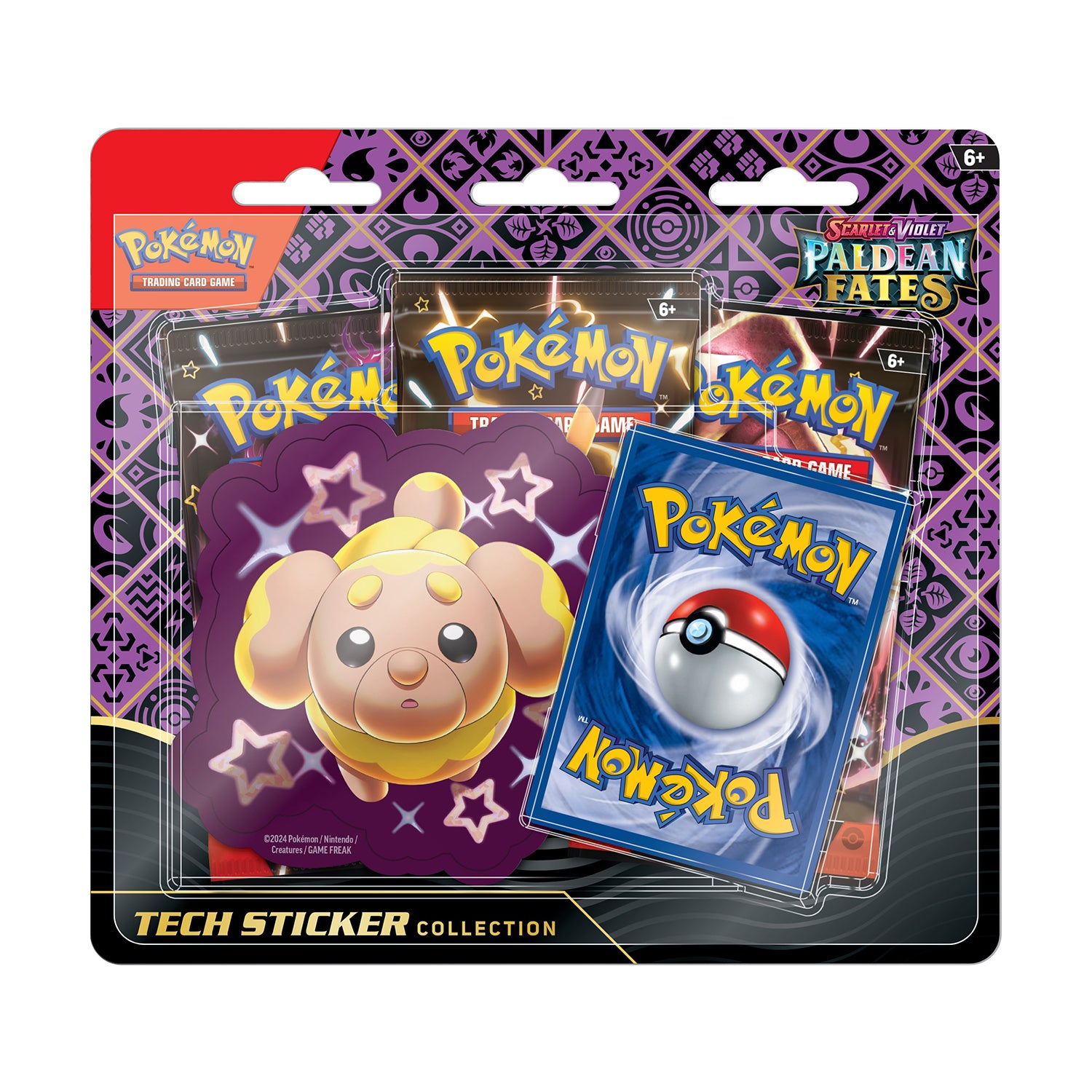 Pokémon TCG: Scarlet & Violet Paldean Fates – Tech Sticker Collection Fidough PRE ORDER